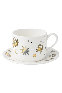 Service à thé vintage céramique italienne tasse plateau