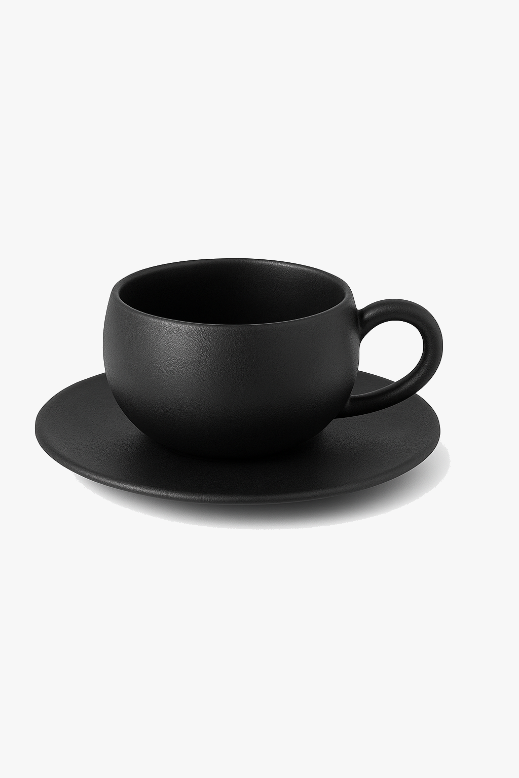 Service café céramique style japonais motif sable roche