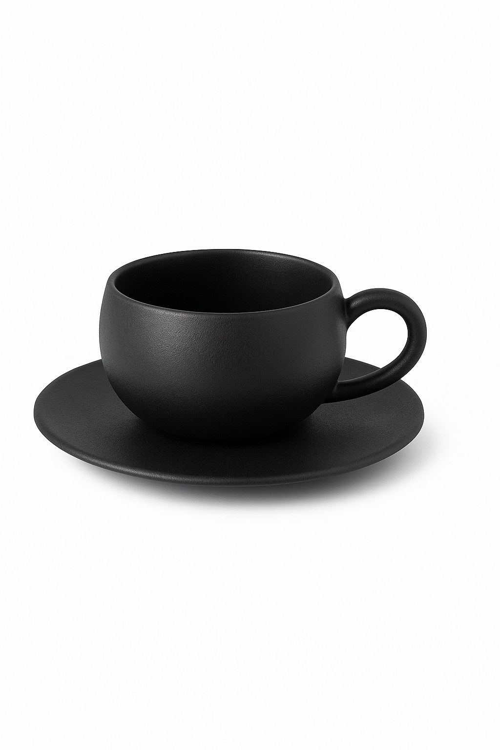 Service café céramique style japonais motif sable roche