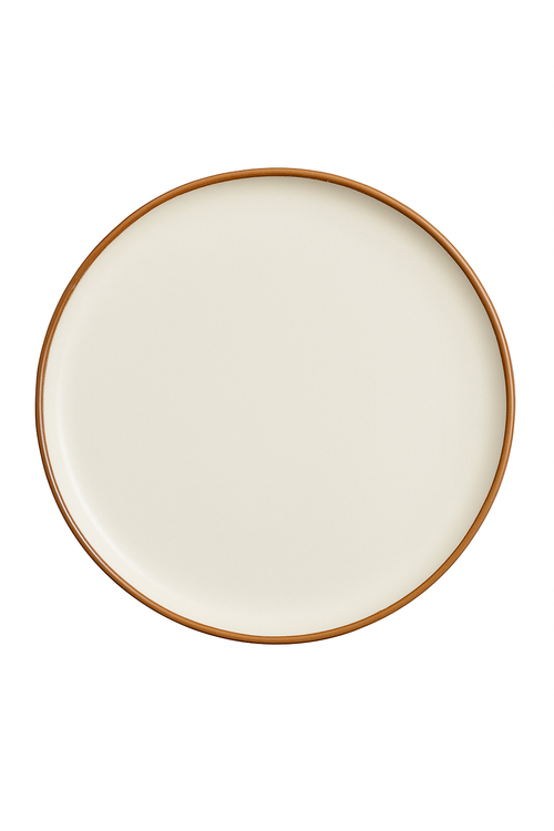 Service de table gres motif moderne style artisanal - vue 2 sur 2