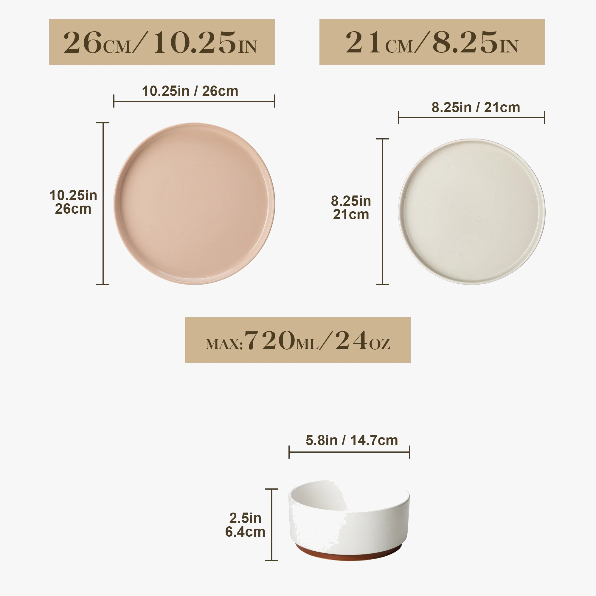 Service de table porcelaine bord relevé style moderne
