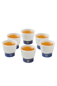 Service the kung fu porcelaine chinois 6 tasses