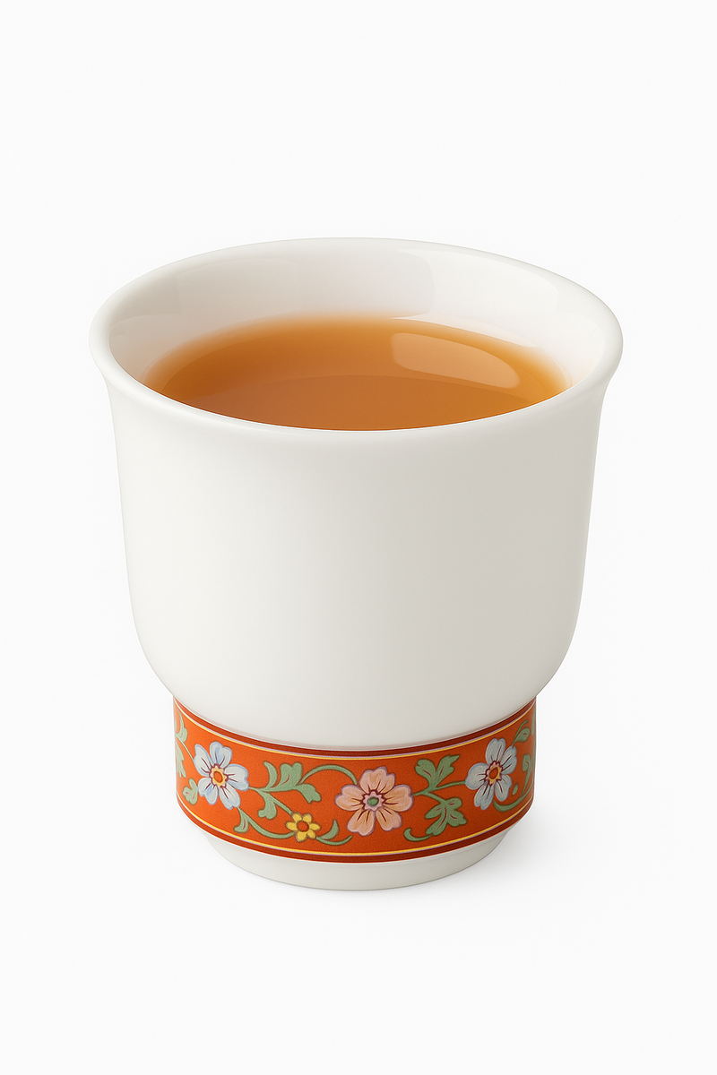 Service thé kung fu porcelaine jade 6 tasses