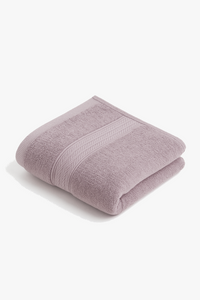 Serviette de bain coton motif espace rayures lot