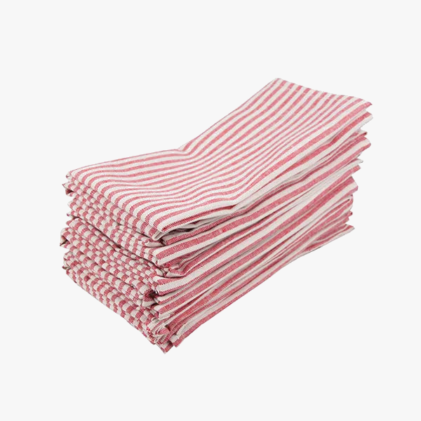 Serviette de table lin coton style européen lot