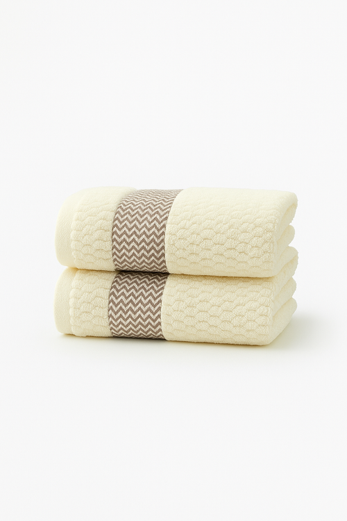 Serviettes visage coton épais absorbant doux séchage rapide