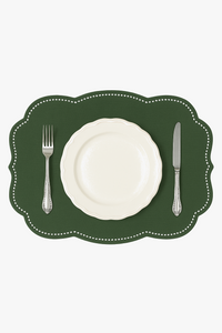 Set de table coton lin motif coquille marine