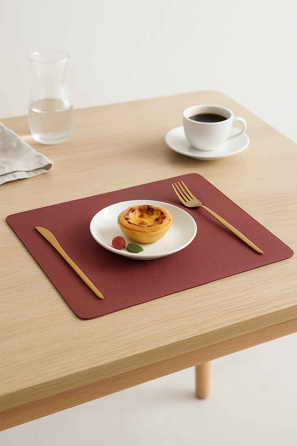 Set de table double face pu imperméable antidérapant - vue 3 sur 2