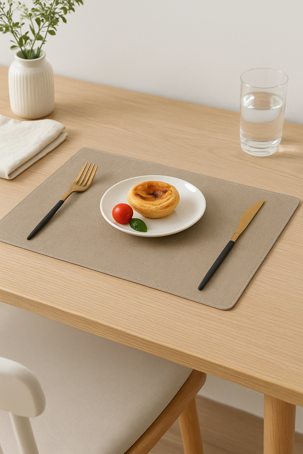 Set de table double face pu texturé antidérapant - vue 3 sur 2