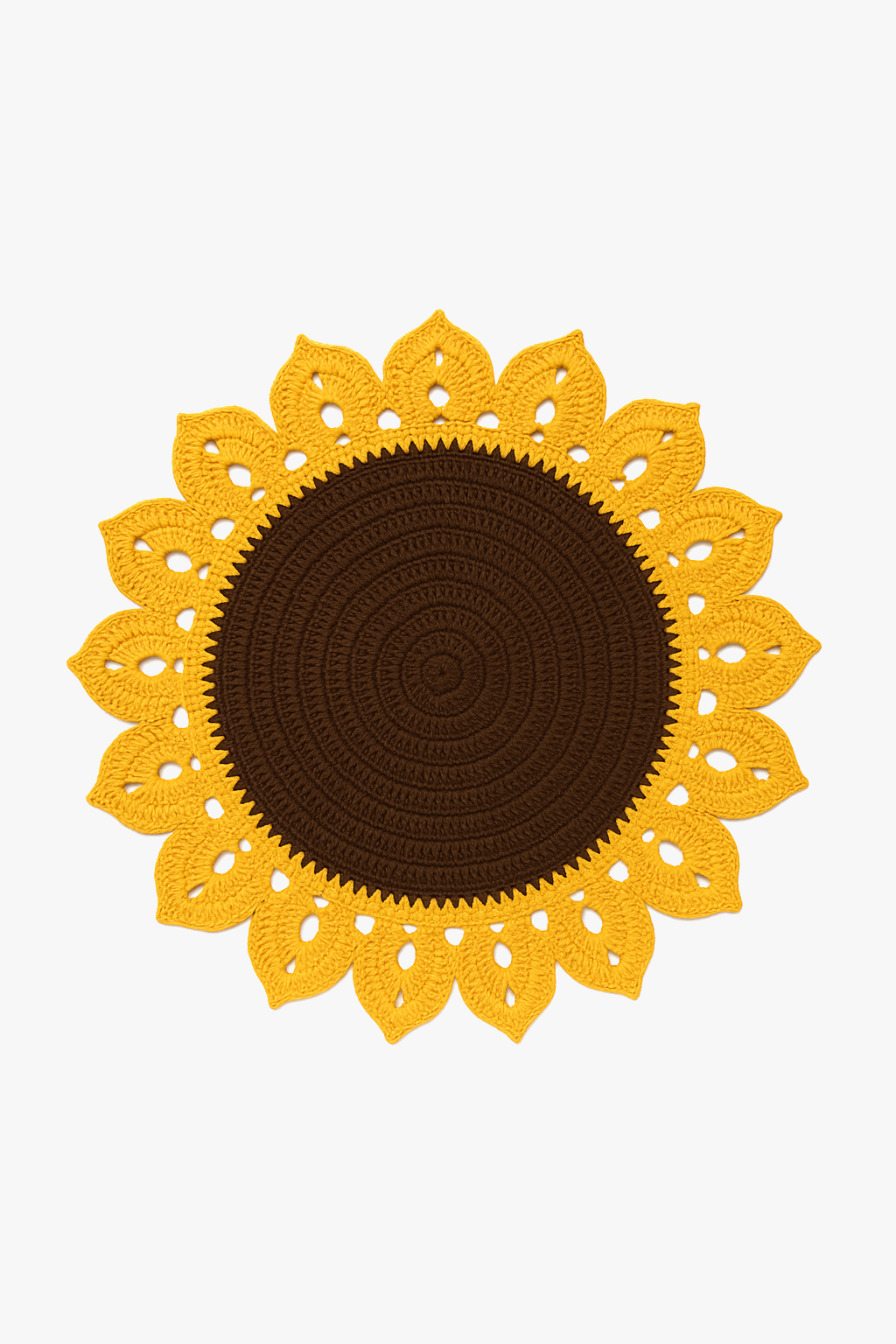 Set de table tournesol style champêtre pour cuisine