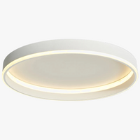 Simple round modern LED ceiling light for bedroom and living room