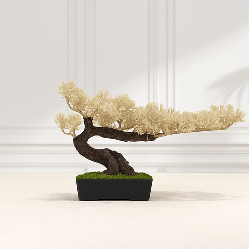 simulation arbre bonsaï pour décoration intérieure et aménagement extérieur