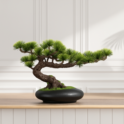 simulation arbre bonsaï pour décoration intérieure et aménagement extérieur