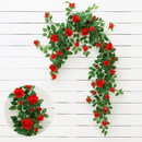 soie artificielle fleurs faux roses décoration élégante pour intérieur