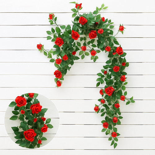 soie artificielle fleurs faux roses décoration élégante pour intérieur