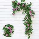 soie artificielle fleurs faux roses décoration élégante pour intérieur