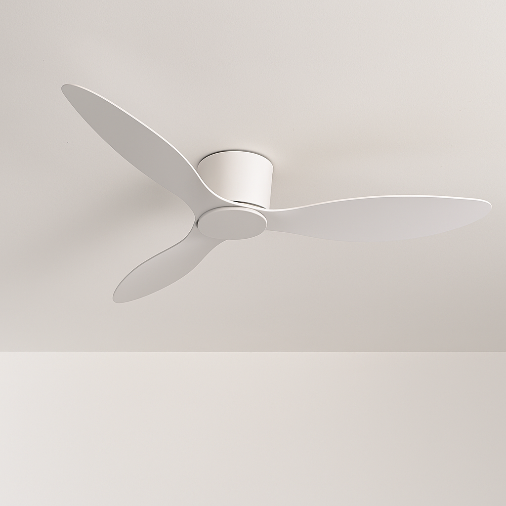 SOVE modern low profile ceiling fan without light DC 30W with remote control 220V