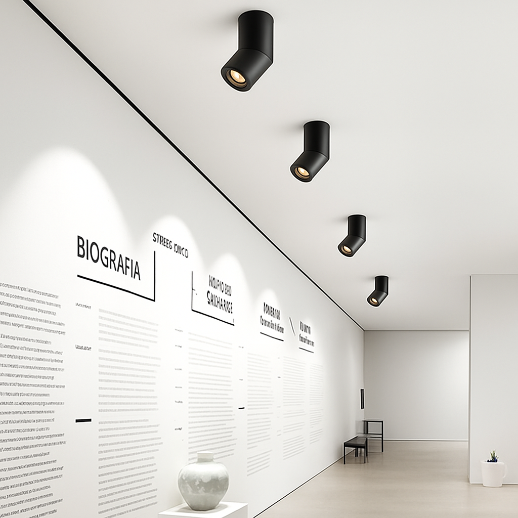 Spot design LED avec orientation à 90° Silla - vue 4 sur 8
