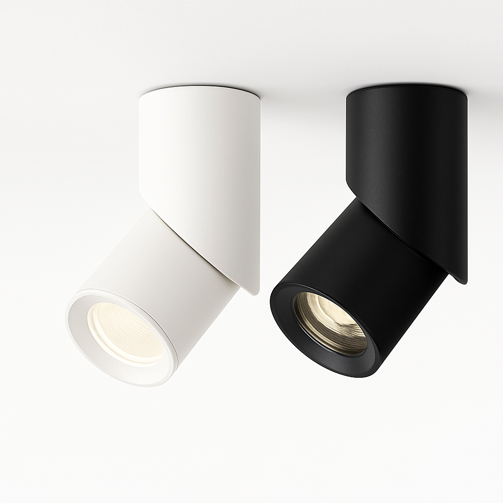 Spot design LED avec orientation à 90° Silla - vue 6 sur 8