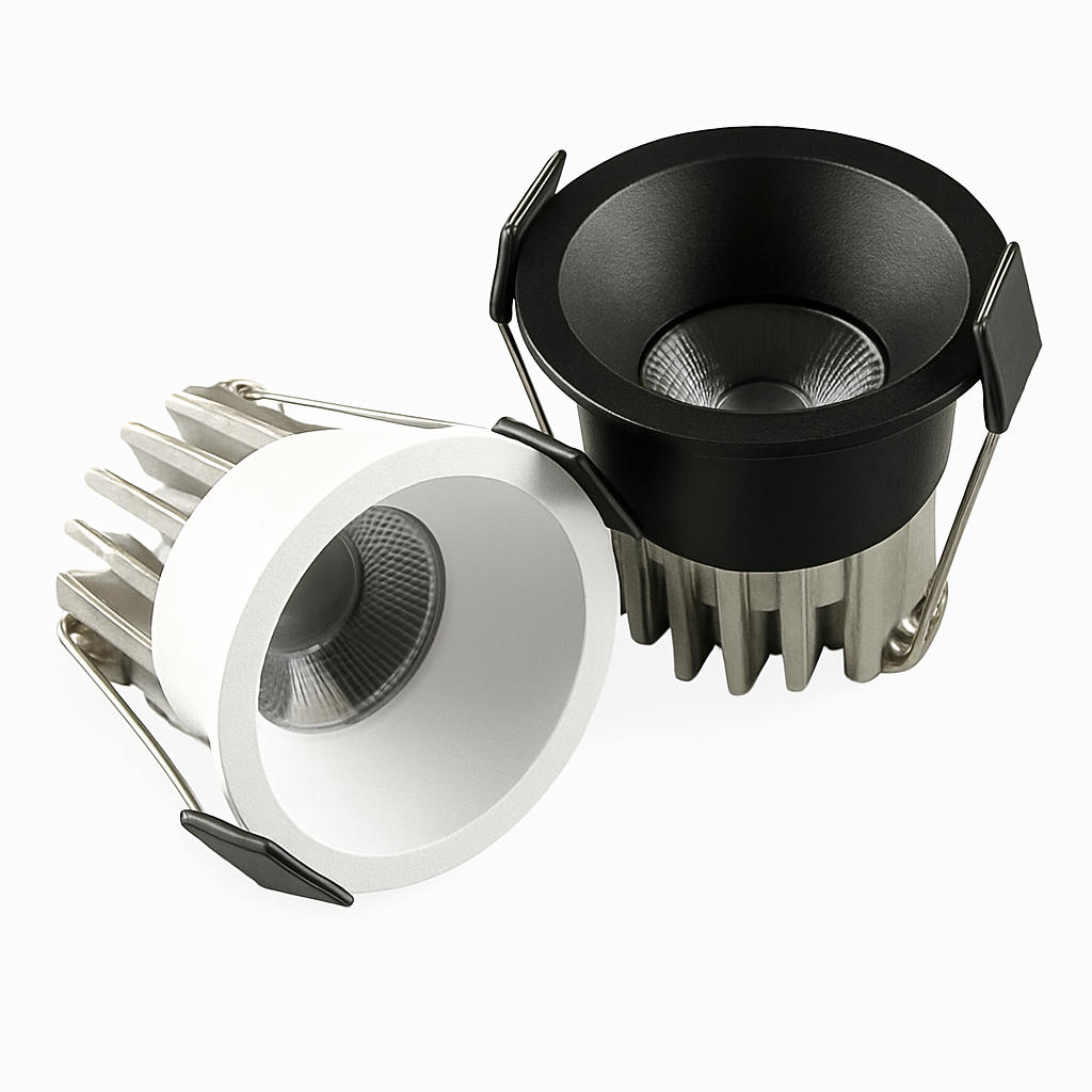 Spot Dimmable LED 3W 5W Anti-éblouissement LED LED éclairage chambre cuisine COB encastré