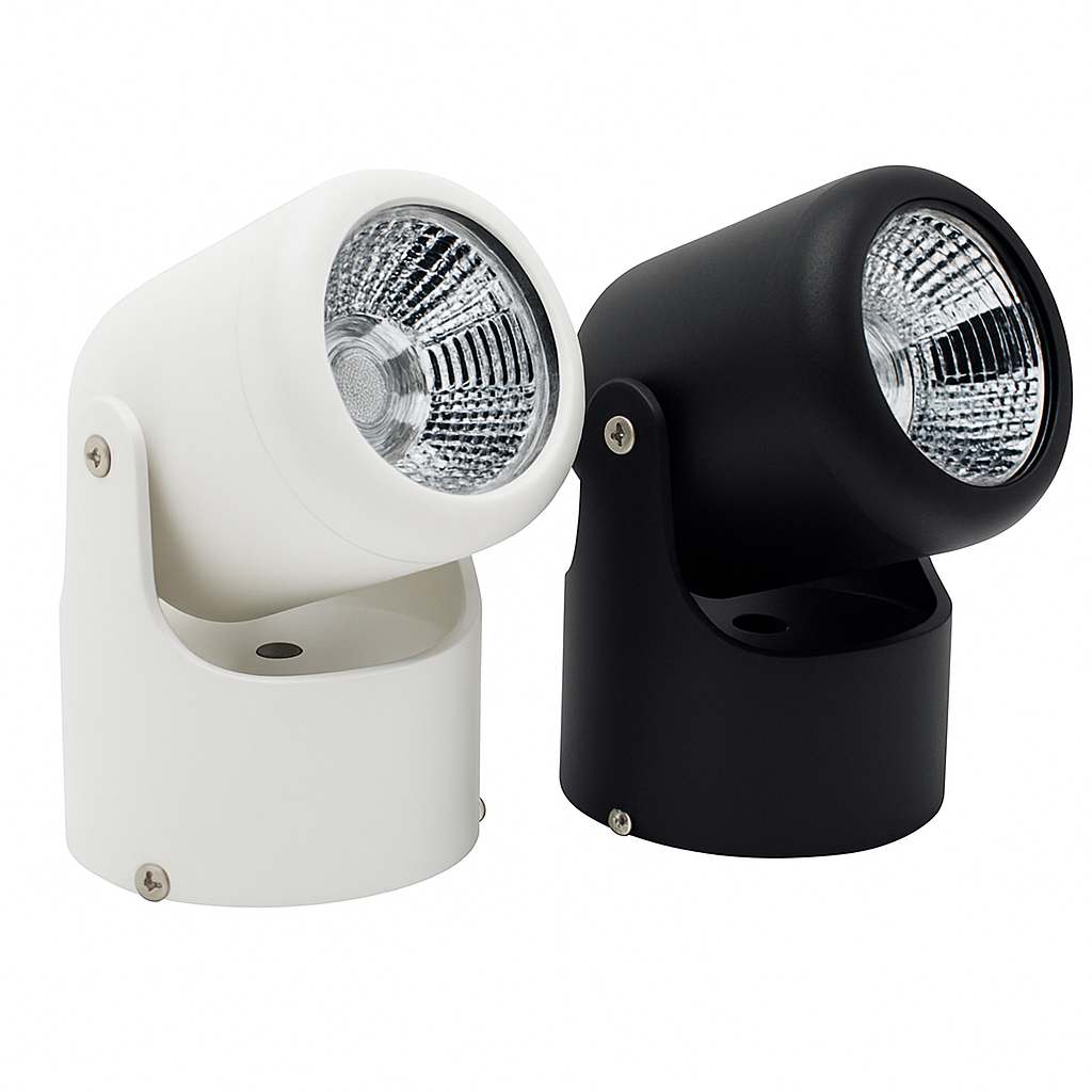 Spot LED directionnel (noir ou blanc) - vue 4 sur 4
