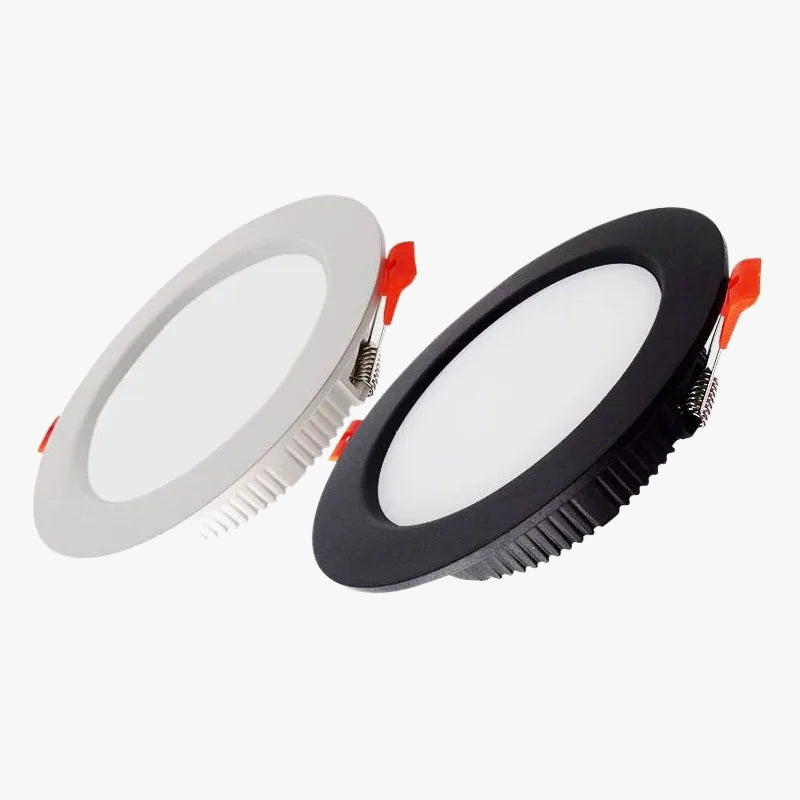 spot led downlight en aluminium épais intégré