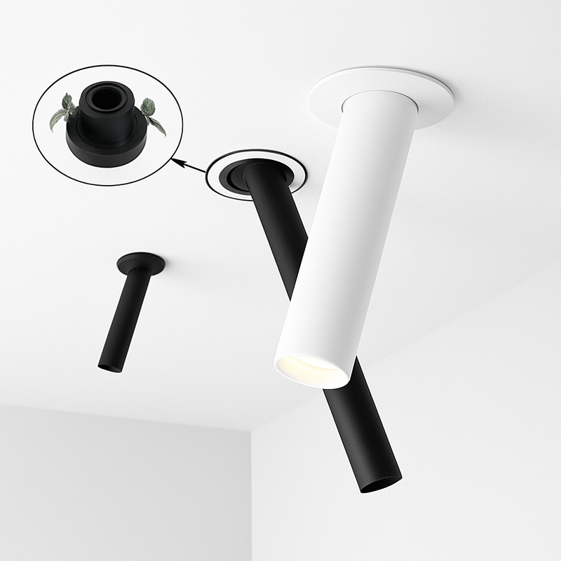 Spot LED en tube dirigeable Moderne