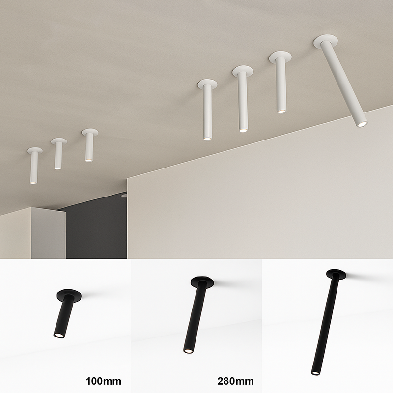 Spot LED en tube dirigeable Moderne