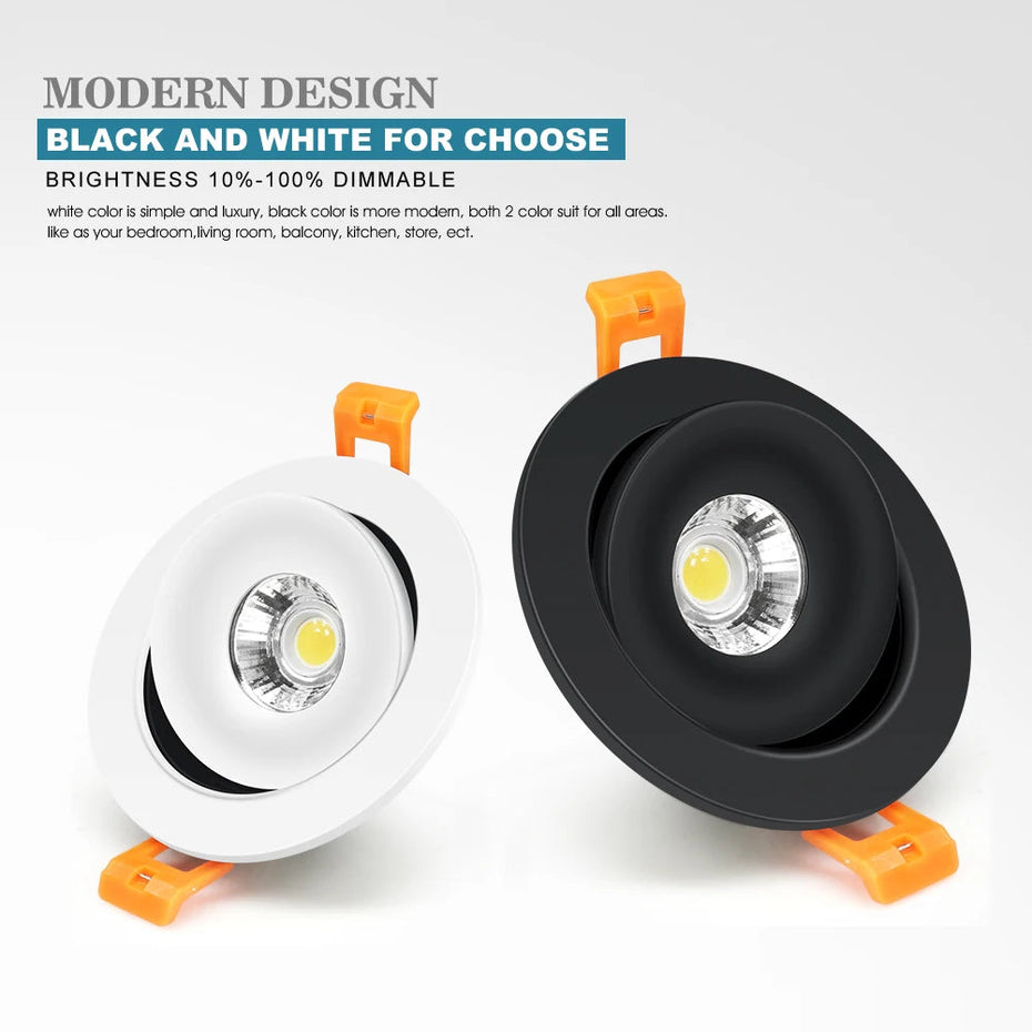 spot led encastrable lumineux pour intérieur