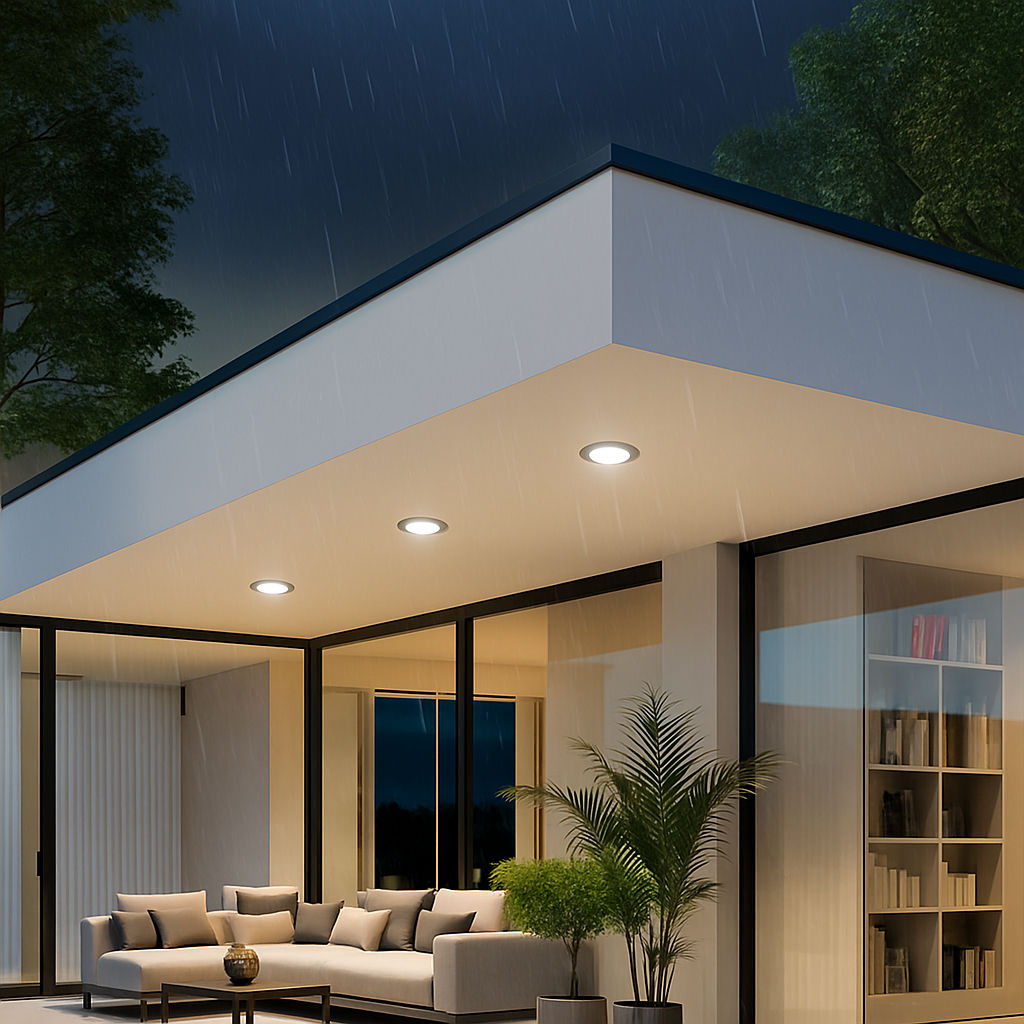 spot led extérieur étanche pour éclairage haute luminosité - vue 4 sur 5