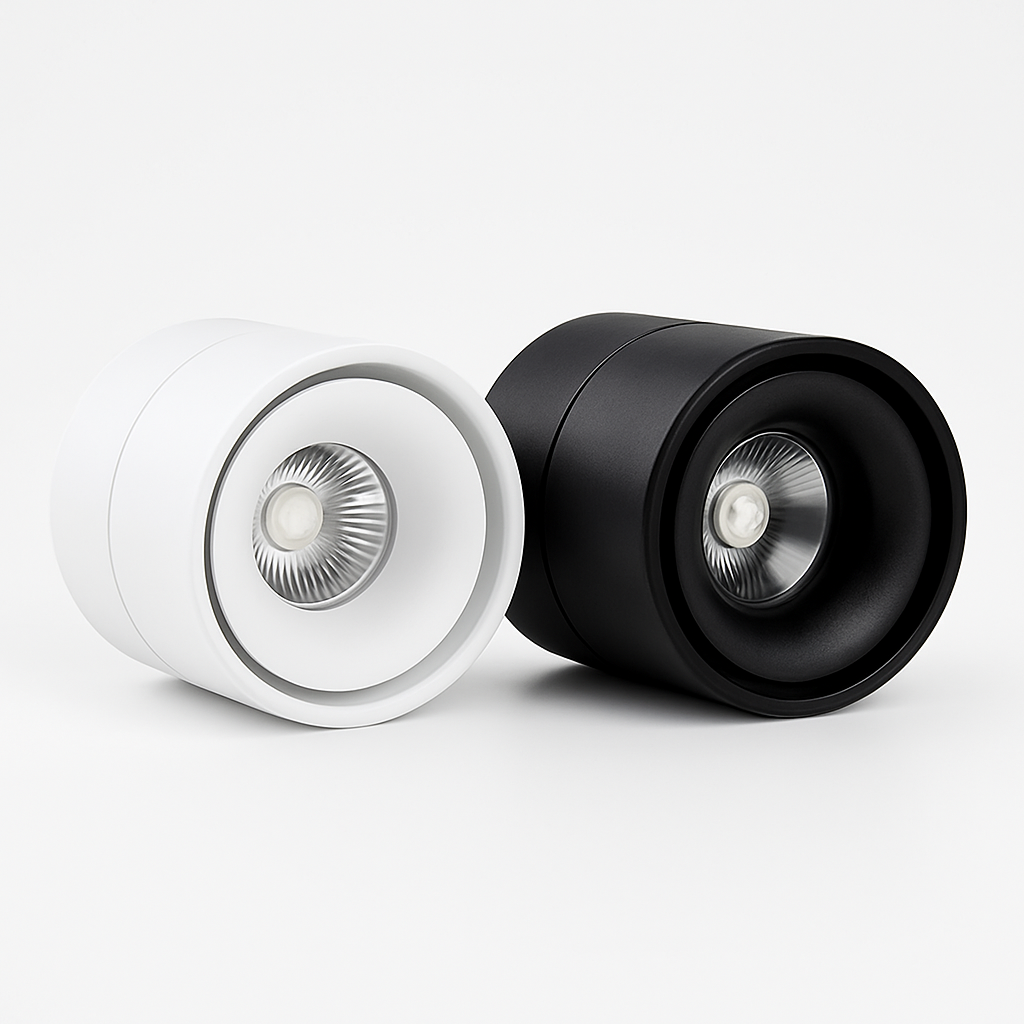 Spot LED orientable cylindrique Rotation - vue 4 sur 6