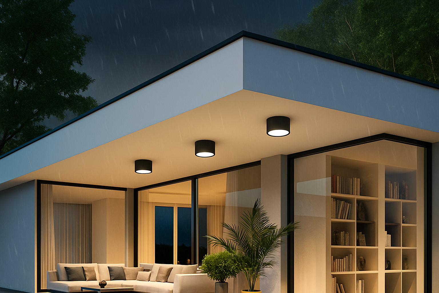 spot led étanche pour extérieur et intérieur éclairage moderne - vue 2 sur 13