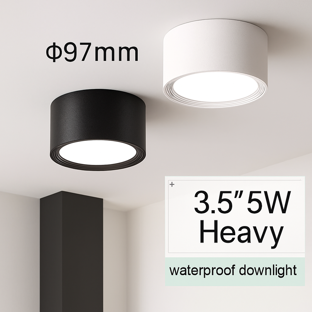 spot led étanche pour extérieur et intérieur éclairage moderne - vue 4 sur 13