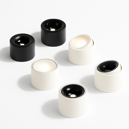 spot led ultra mince en aluminium réglable anti éblouissement moderne