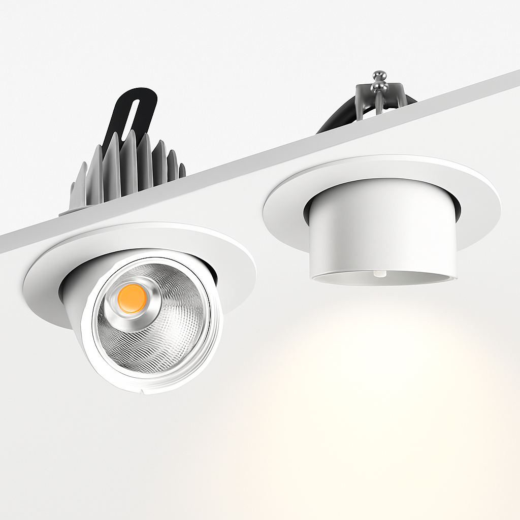 Spot lumineux LED encastrable avec technologie COB - vue 5 sur 6