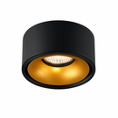 Spot moderne LED rond et encastrable en métal Lory