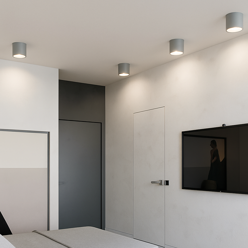 spot rond monté en Surface nordique Led petit projecteur couloir entrée lumière allée lumière éclairage intérieur - vue 3 sur 6