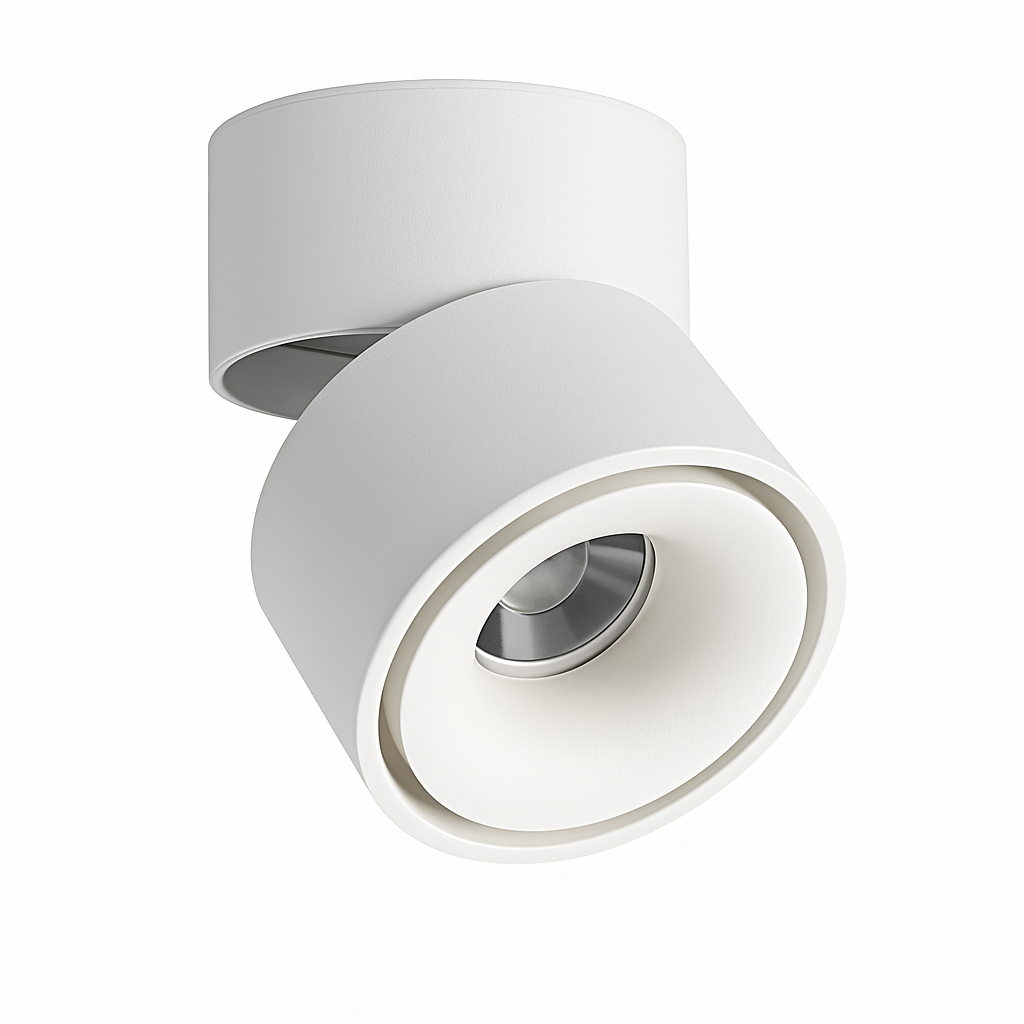 Spots LED design rond dirigeable - vue 5 sur 8