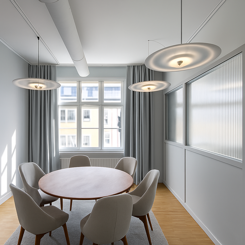 suspension artistique à led pour décoration moderne - vue 6 sur 9