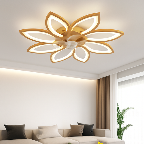 Pendant ceiling light with remote control for modern home lighting - vue 2 sur 18