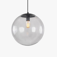 Minimalist nordic modern glass ball pendant light