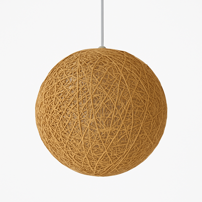 Suspension boule papier Wicker