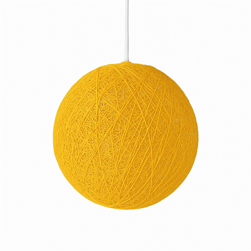 Suspension boule papier Wicker