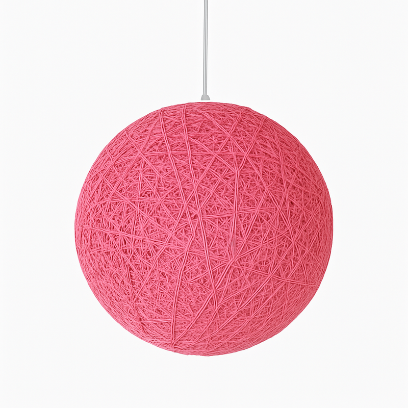 Suspension boule papier Wicker