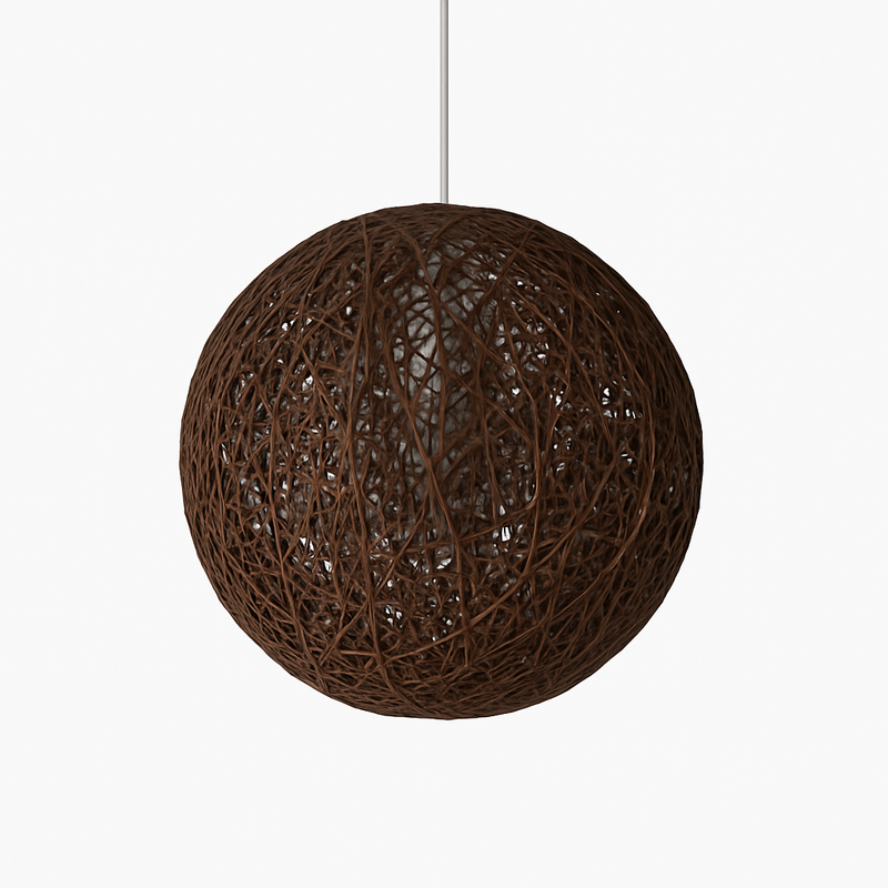 Suspension boule papier Wicker