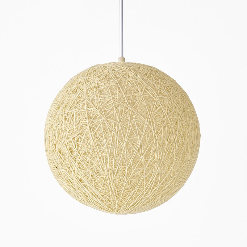 Suspension boule papier Wicker