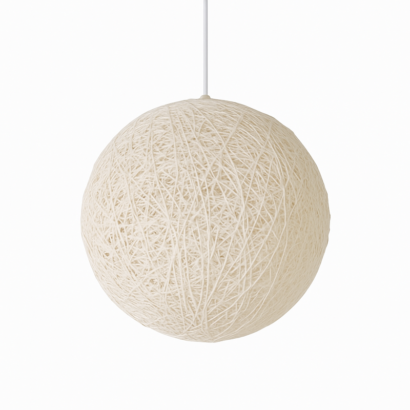 Suspension boule papier Wicker
