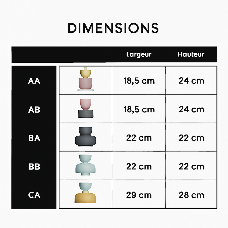 Suspension colorée de formes ludiques Makazon