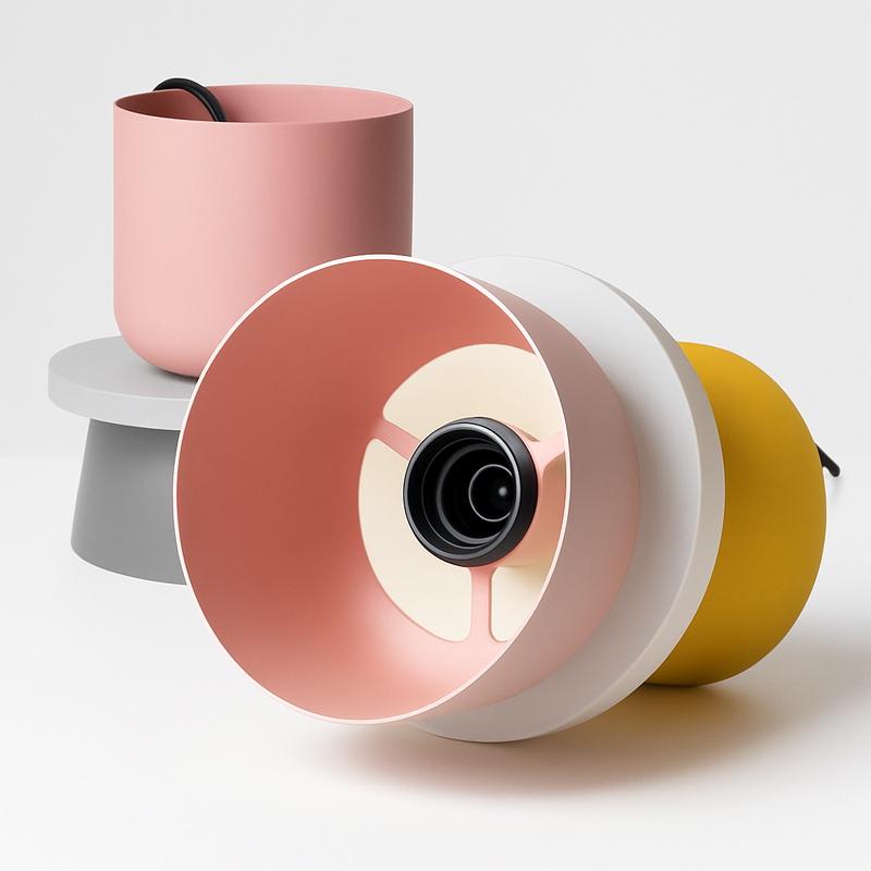 Suspension colorée de formes ludiques Makazon