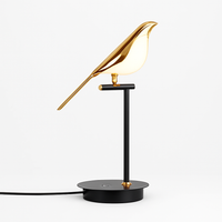 Creative magpie bird pendant light, simple wall lamp, luxury LED chandelier for living room, restaurant, study or home